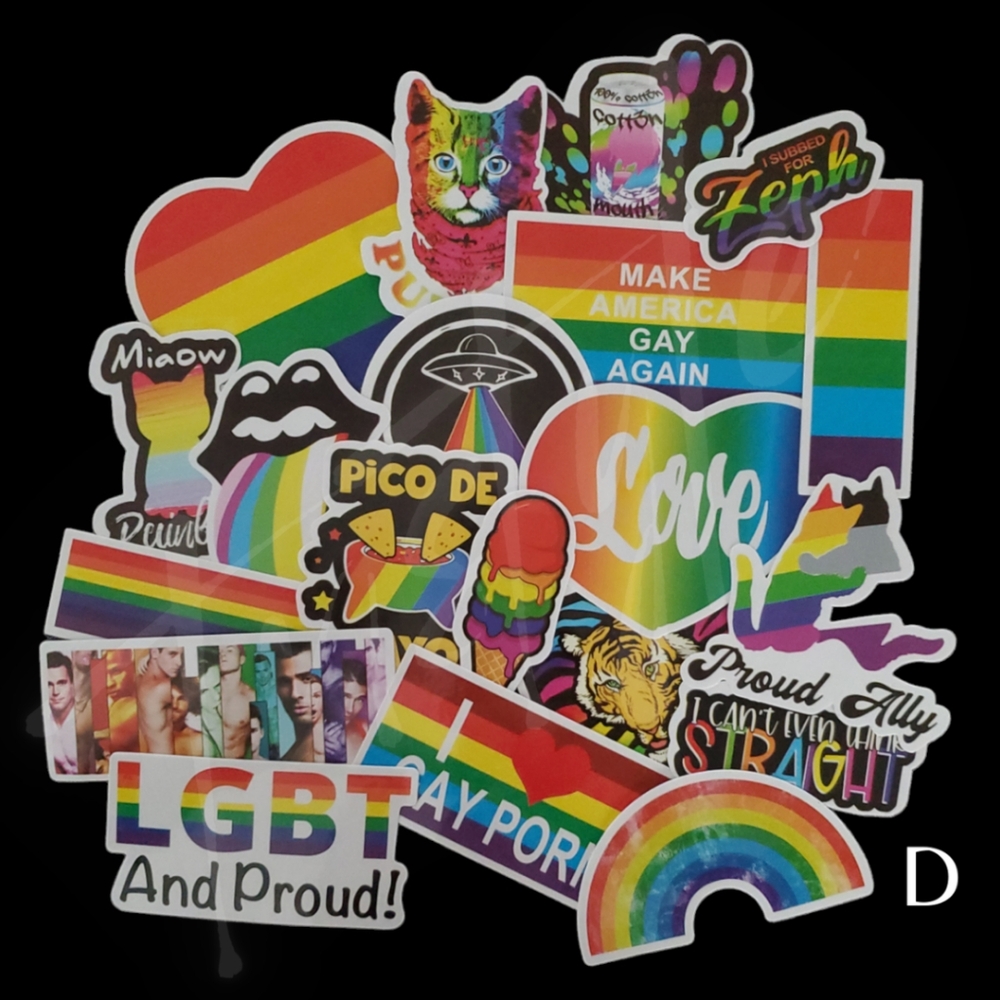⭐️3/$15⭐️ - 20 LGBTQ Stickers